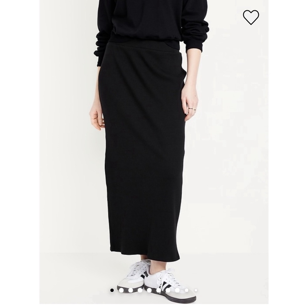 Old Navy High-Waisted Rib-Knit Maxi Skirt